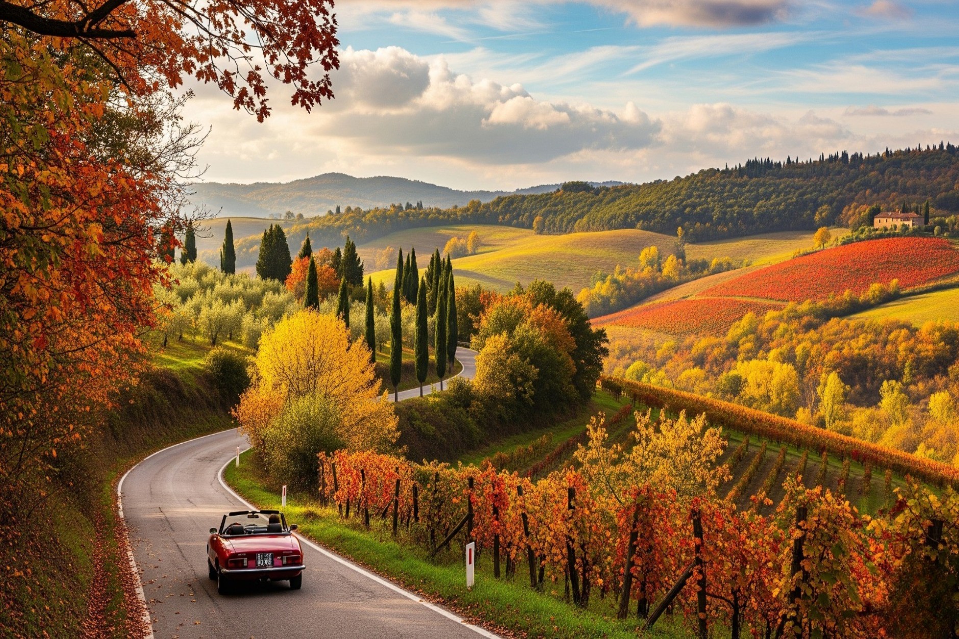 Tuscany Fall Foliage Road Trips Under the Radar